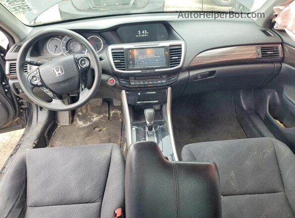 1HGCR2F73GA001555 2016 HONDA ACCORD Черный Вид панели приборов
