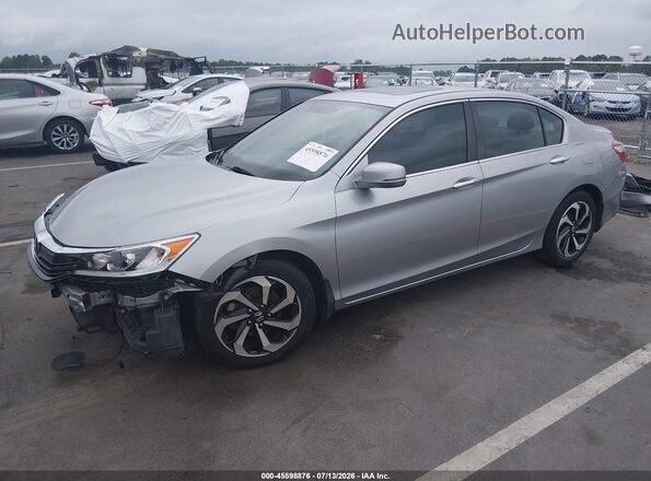 1HGCR2F73GA043255 2016 HONDA ACCORD Silver Przód lewy