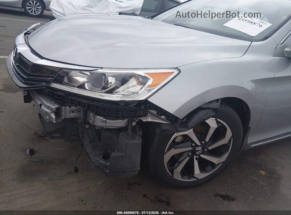 1HGCR2F73GA043255 2016 HONDA ACCORD Silver Widok z przodu