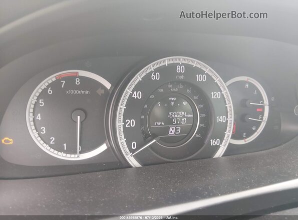 1HGCR2F73GA043255 2016 HONDA ACCORD Silver Widok tylnych siedzeń