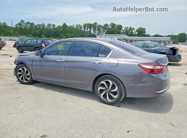 1HGCR2F73GA128984 2016 HONDA ACCORD Gray Հետևի ձախ