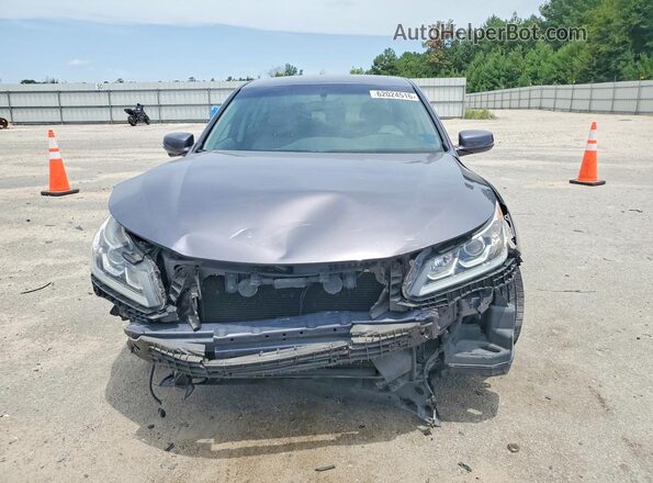 1HGCR2F73GA128984 2016 HONDA ACCORD Gray Դիմացի տեսք
