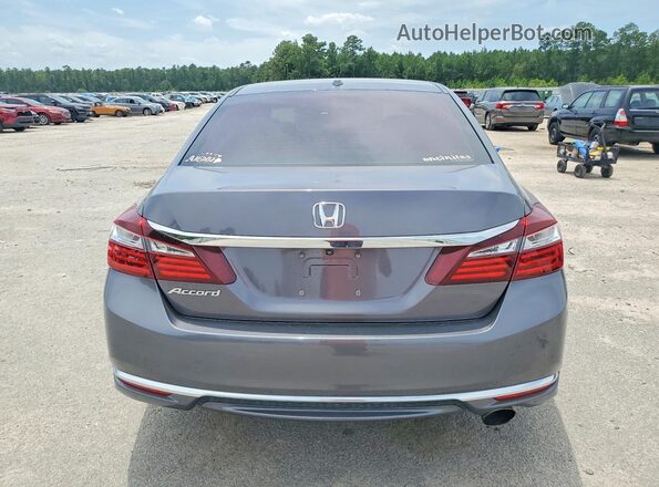 1HGCR2F73GA128984 2016 HONDA ACCORD Gray Հետևի տեսք