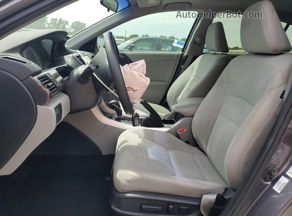 1HGCR2F73GA128984 2016 HONDA ACCORD Gray Սալոնի դիմացի տեսք
