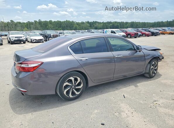 1HGCR2F73GA128984 2016 HONDA ACCORD Gray Հետևի աջ