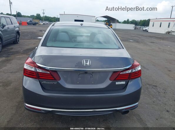 1HGCR2F73GA206194 2016 HONDA ACCORD Gray 