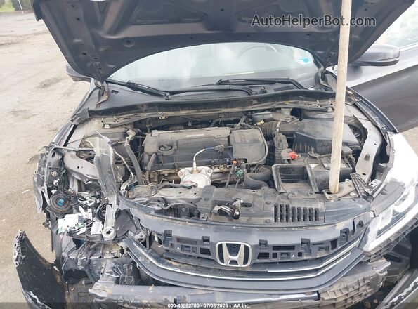 1HGCR2F73GA206194 2016 HONDA ACCORD Gray Widok z tyłu
