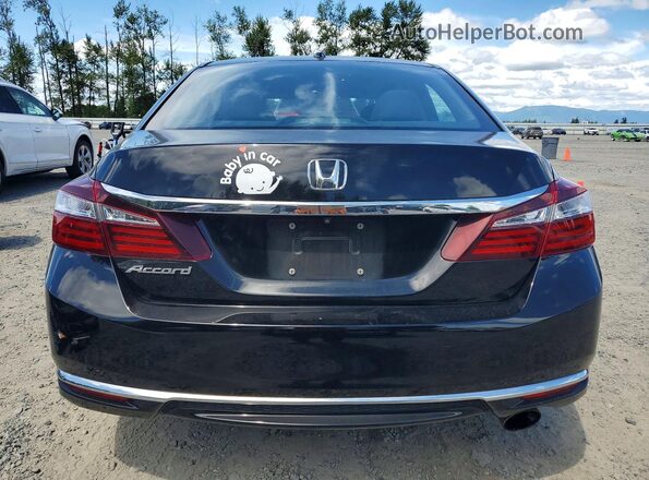 1HGCR2F74HA035733 2017 HONDA ACCORD Black Vista trasera