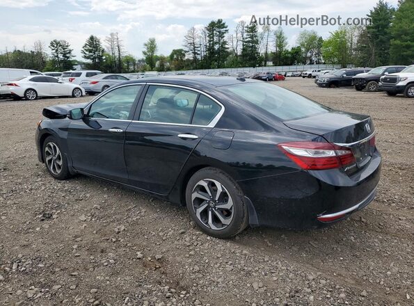 1HGCR2F74HA060731 2017 HONDA ACCORD Black Tył lewy
