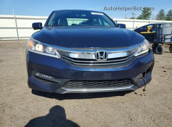 1HGCR2F74HA110799 2017 HONDA ACCORD Blue Widok z przodu