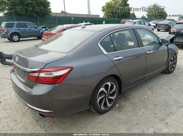 1HGCR2F74HA117302 2017 HONDA ACCORD Gray Tył prawy