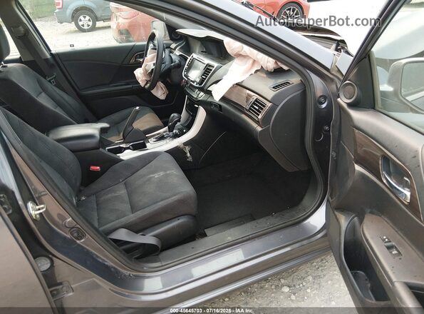 1HGCR2F74HA117302 2017 HONDA ACCORD Gray Widok wnętrza z przodu