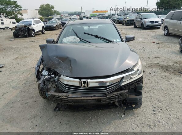 1HGCR2F74HA117302 2017 HONDA ACCORD Gray Widok zestawu wskaźników