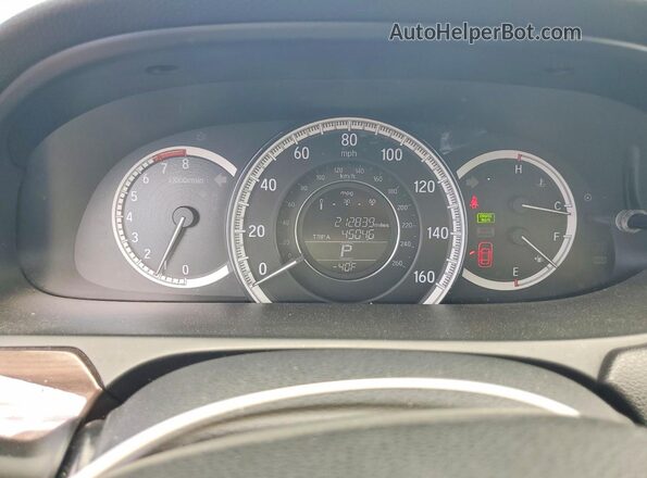 1HGCR2F75GA106288 2016 HONDA ACCORD Black Instrument cluster view