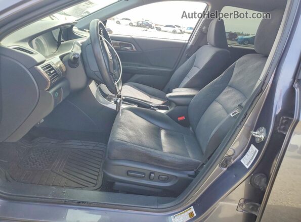 1HGCR2F75GA115847 2016 HONDA ACCORD Gray Սալոնի դիմացի տեսք