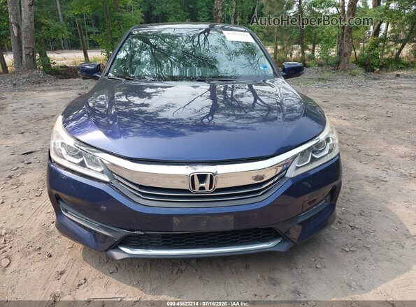 1HGCR2F75HA255446 2017 HONDA ACCORD Dark Blue ხელსაწყოთა პანელის ხედი