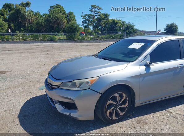 1HGCR2F76GA010881 2016 HONDA ACCORD Серебряный Вид спереди