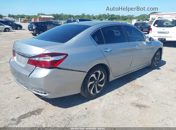 1HGCR2F76GA010881 2016 HONDA ACCORD Серебряный Задняя правая четверть