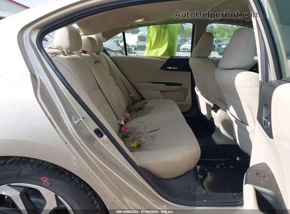 1HGCR2F76GA020164 2016 HONDA ACCORD Champagne Vista de la etiqueta del VIN