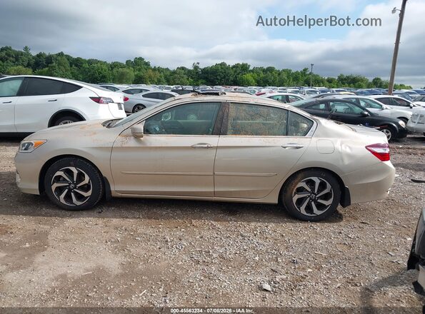 1HGCR2F76GA020164 2016 HONDA ACCORD Champagne Vista interior de 360 grados