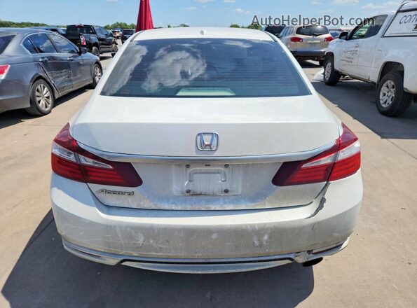 1HGCR2F76GA153409 2016 HONDA ACCORD White Հետևի տեսք