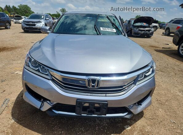 1HGCR2F76GA185230 2016 HONDA ACCORD Silver Vista frontal