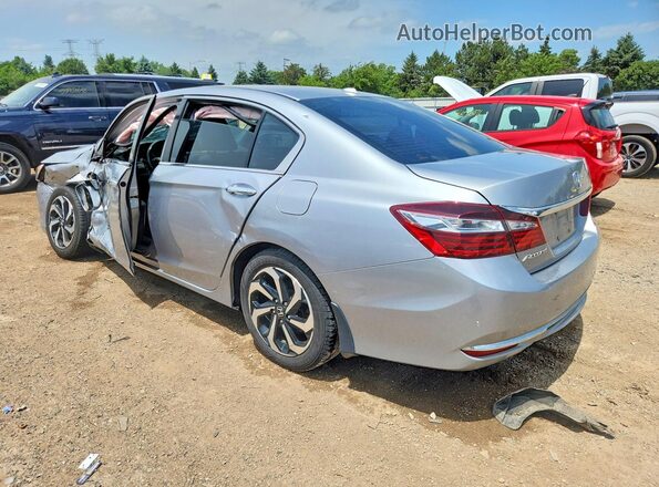 1HGCR2F76GA185230 2016 HONDA ACCORD Silver Trasero izquierdo