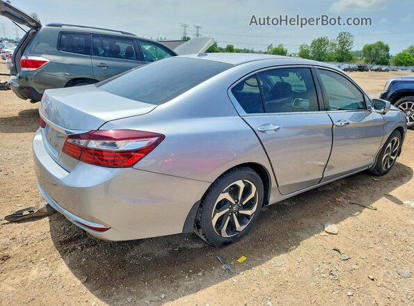 1HGCR2F76GA185230 2016 HONDA ACCORD Silver Trasero derecho