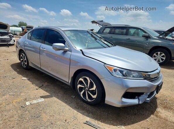 1HGCR2F76GA185230 2016 HONDA ACCORD Silver Delantero derecho