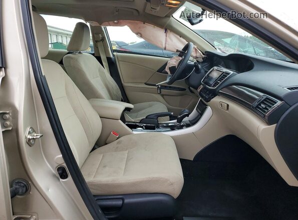 1HGCR2F77GA094595 2016 HONDA ACCORD Beige Vista interior delantera