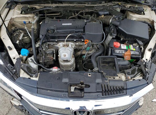 1HGCR2F77GA094595 2016 HONDA ACCORD Beige Vista interior trasera