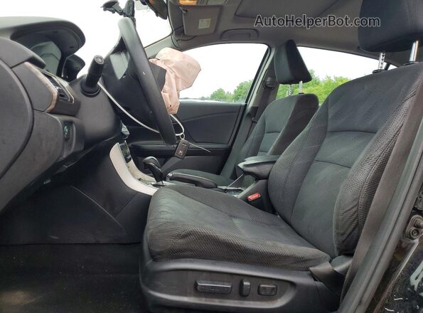 1HGCR2F77HA223100 2017 HONDA ACCORD Black Вид салону спереду