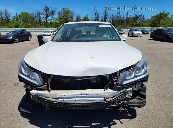 1HGCR2F78GA058107 2016 HONDA ACCORD White Widok z przodu