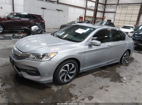 1HGCR2F78GA087221 2016 HONDA ACCORD Silver წინა მარცხენა ხედი სამი მეოთხედიდან