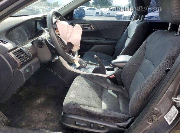1HGCR2F78HA297982 2017 HONDA ACCORD Charcoal წინა სალონის ხედი