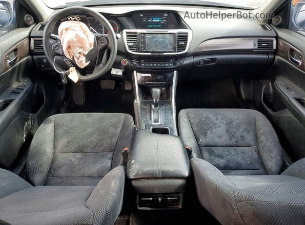 1HGCR2F78HA297982 2017 HONDA ACCORD Charcoal წინა პანელის ხედი