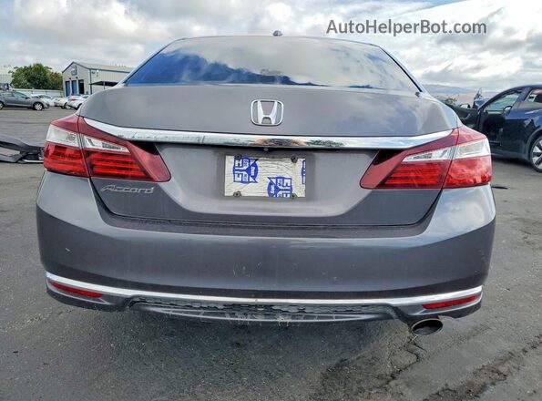 1HGCR2F78HA297982 2017 HONDA ACCORD Charcoal უკანა ხედი