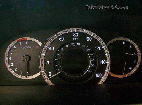 1HGCR2F79GA018005 2016 HONDA ACCORD Gray ხელსაწყოთა პანელის ხედი