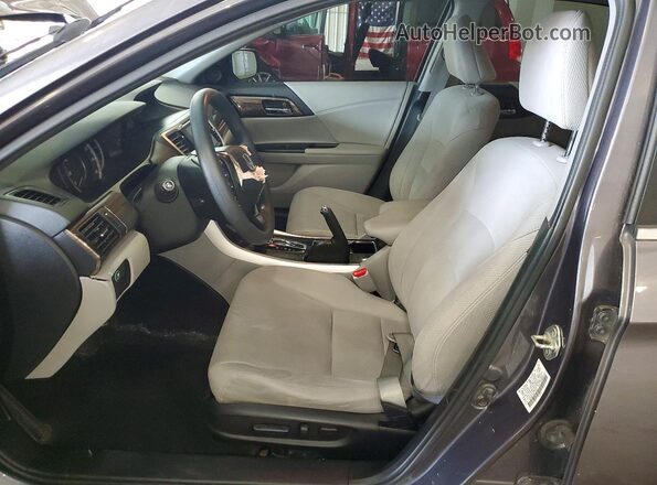 1HGCR2F79GA018005 2016 HONDA ACCORD Gray წინა სალონის ხედი