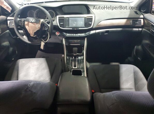 1HGCR2F79HA035758 2017 HONDA ACCORD Black Вид панелі приладів