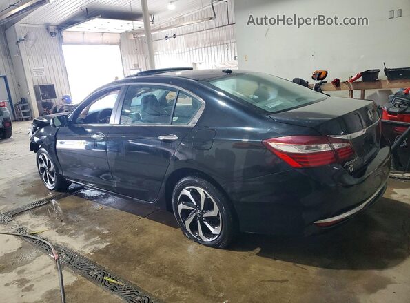 1HGCR2F79HA035758 2017 HONDA ACCORD Black Задня ліва чверть