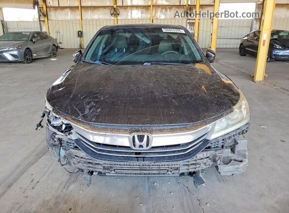 1HGCR2F79HA099265 2017 HONDA ACCORD Black Widok z przodu