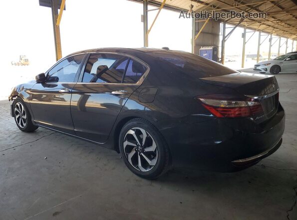 1HGCR2F79HA099265 2017 HONDA ACCORD Black Tył lewy