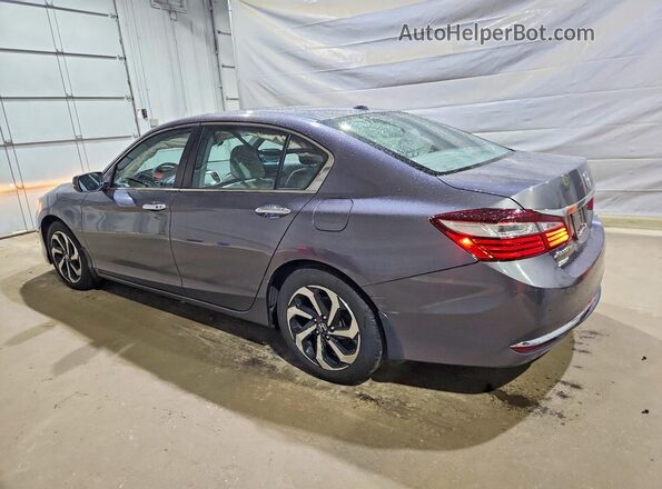 1HGCR2F79HA267504 2017 HONDA ACCORD Gray Задня ліва чверть