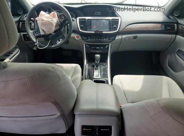 1HGCR2F7XHA032044 2017 HONDA ACCORD Silver Dashboard view