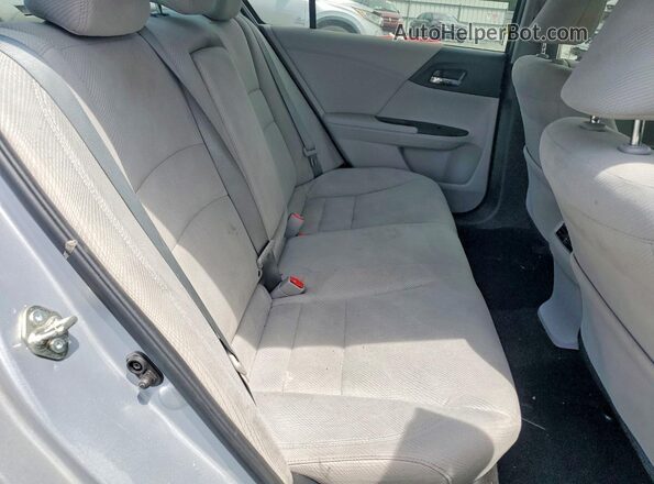 1HGCR2F7XHA032044 2017 HONDA ACCORD Silver Rear seats view