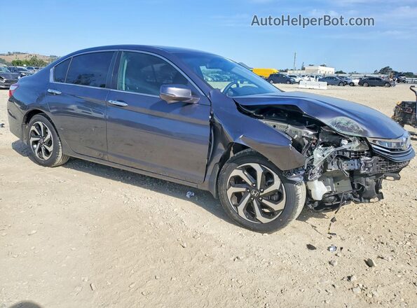 1HGCR2F7XHA068669 2017 HONDA ACCORD Silver Front right