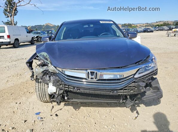 1HGCR2F7XHA068669 2017 HONDA ACCORD Silver Front view
