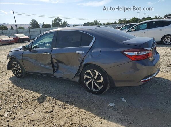 1HGCR2F7XHA068669 2017 HONDA ACCORD Silver Rear left