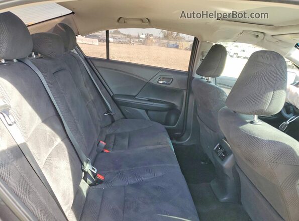 1HGCR2F7XHA068669 2017 HONDA ACCORD Silver Rear seats view
